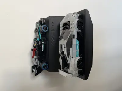Display Stand Lego Mercedes AMG F1 W12 E and AMG Project One 3D print model