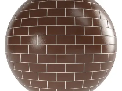 Glass Tile Materials 3- Pbr 4k By Sbsar File Texture