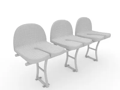 Stadium Seats 13 3D model