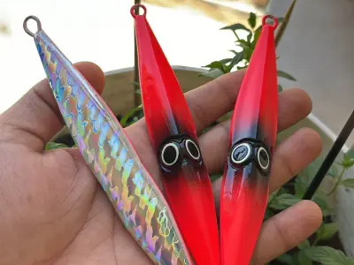 squid jig 200 gr CNC mold 3D model