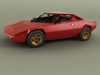 Lancia Stratos HF 3D model