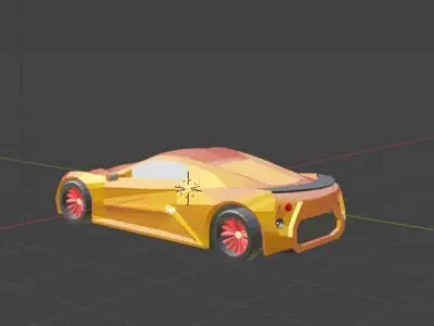 3d smart model car 3D print model