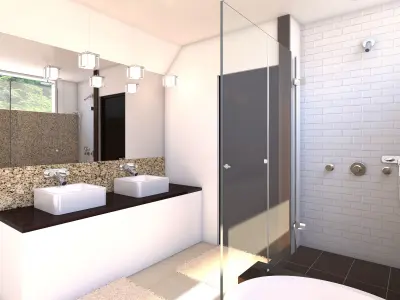 Bathroom 10 3D model