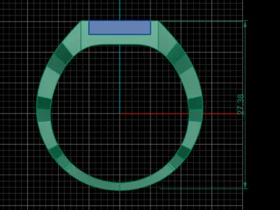 jewelry ring  234 3D print model