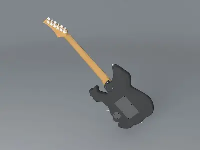 The Wraith By Hembry Guitars Free 3D model
