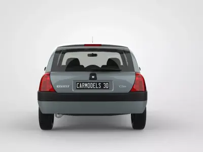 Renault Clio 2 Phase 1 HB 3D model