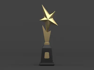 Trophy Cups 3D model 63