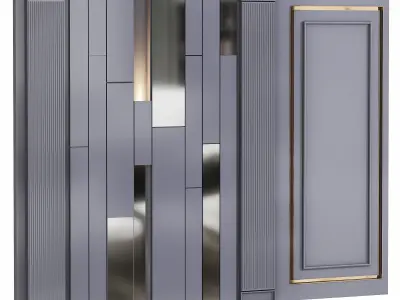  Panel by Pinterest 3D model