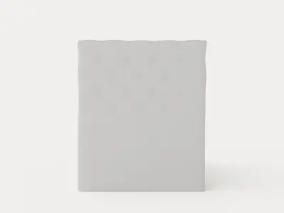 Royal Bed Package With Storage 105x200 Low-poly 3D model