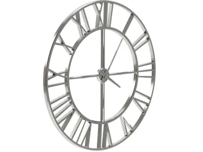 Metal Wall Clock 3D model