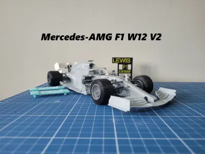 2021 MERCEDES W12 LH100 SPEC 3D print model