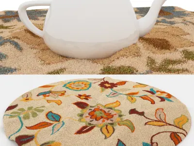 Rugs No 366 Low-poly 3D model