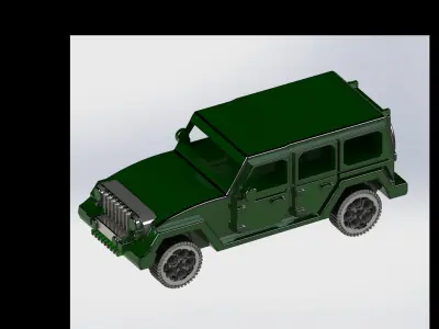 4X4 TOY TRUCK 3D model