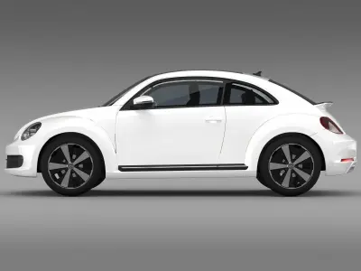 Volkswagen Fusca 3D model