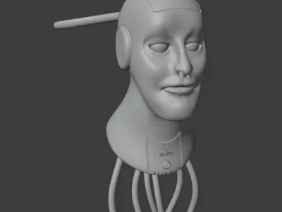 Robot Humanoid Free 3D model