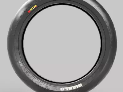 Pirelli Diablo Supercorsa SP  Low-poly 3D model