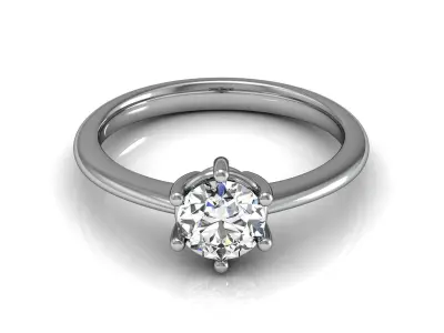 Wedding Ring 3D print model 43
