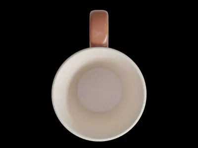 Elizabeth Mugs Low-poly 3D model