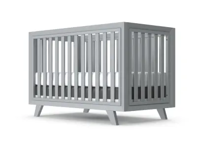 Baby Cribs v3 Low-poly 3D model