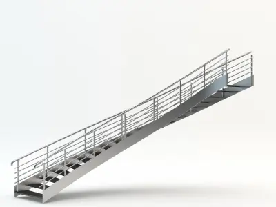 Stair 3D model