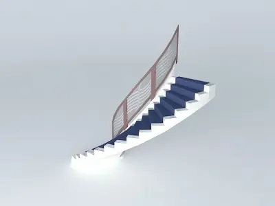 Woodland Hills Staircase Free 3D model