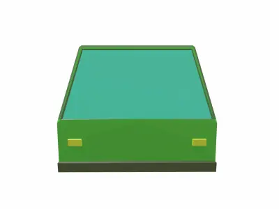 Cartton Car low poly Low-poly 3D model