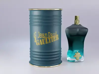 Jean Paul Gaultier Le Beau Edt Perfume 3D model