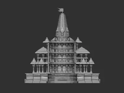 Shri Ram mandir  3D print model