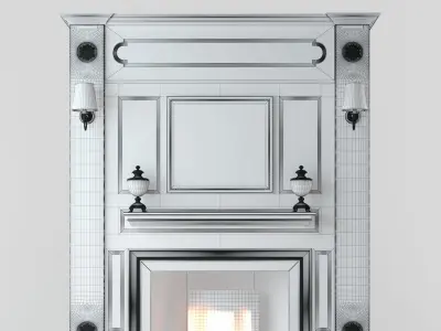 Fireplace Design V2 model 3D model