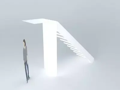 history ladder Free 3D model