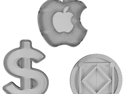 Decorative Stoneware 03 3D model