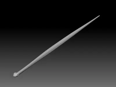 Python Zbrush Model 3D model