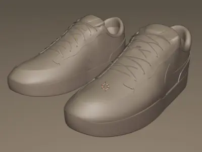 Nike SB force 58 premium shoes 3D model