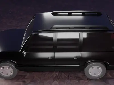 1999-2000 GMT400 Cadillac Escalade Low-poly 3D model