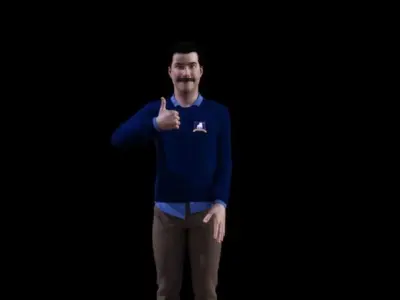 Ted Lasso Character Model 3D model