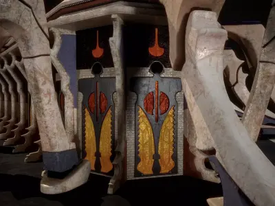 Building 5 Low-poly 3D model