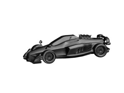 car model 3D model by Askutty