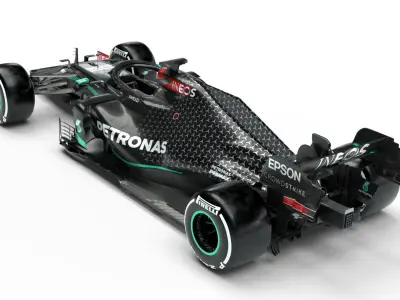 F1 Mercedes W11 2020  3D model