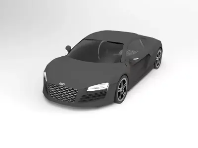 AUDI R8 3D model