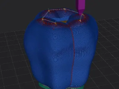 Paprika bell pepper 3D print model