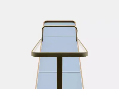 IKORNNES Standing mirror 3D model