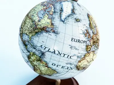 Earth Pen Holder 3D model