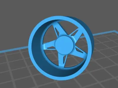 Ferrari 458 Italia Wheels 3D print model