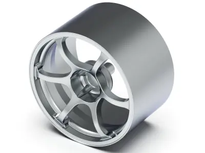 Yokohama Advan 1-24 Scale 3D print model 3D print model