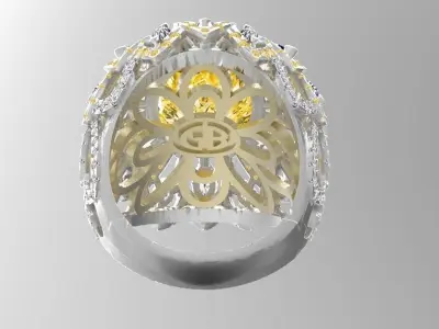 ring  female 3D print model