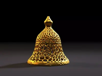 Bell Voronoi 3D print model