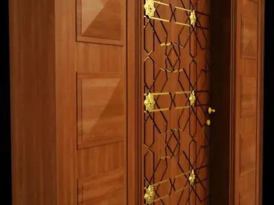 Entry door 3D model