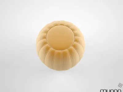 Munna Mellow Ottoman 3D model
