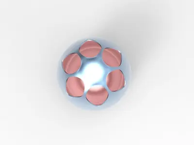 Zon Vase Low-poly 3D model