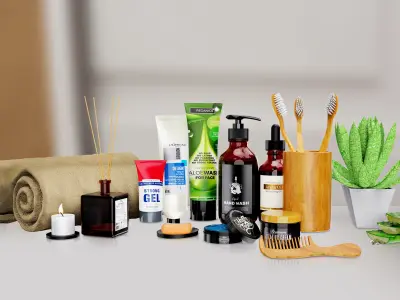 Bathroom Kit 3D model